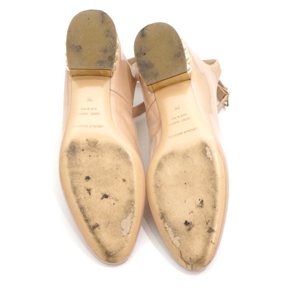 Nicholas Kirkwood Lola Patent Blush Pearl Flats - Picture 7 of 8